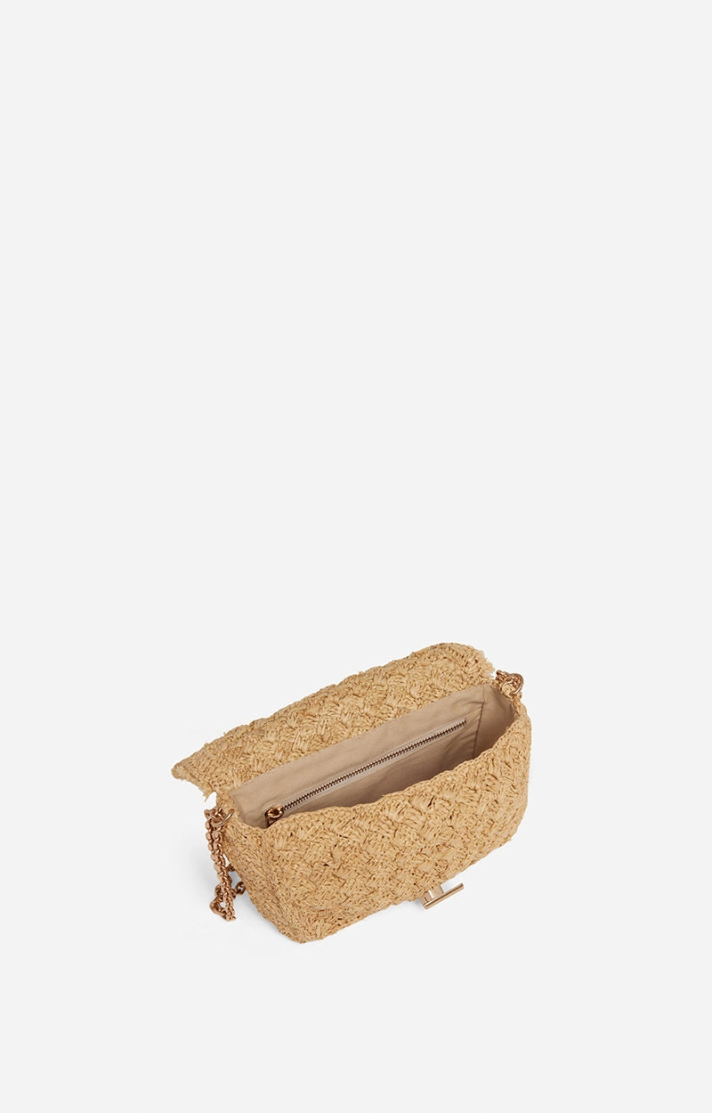 VANESSA BRUNO <br> Sac Moon <br> Raphia