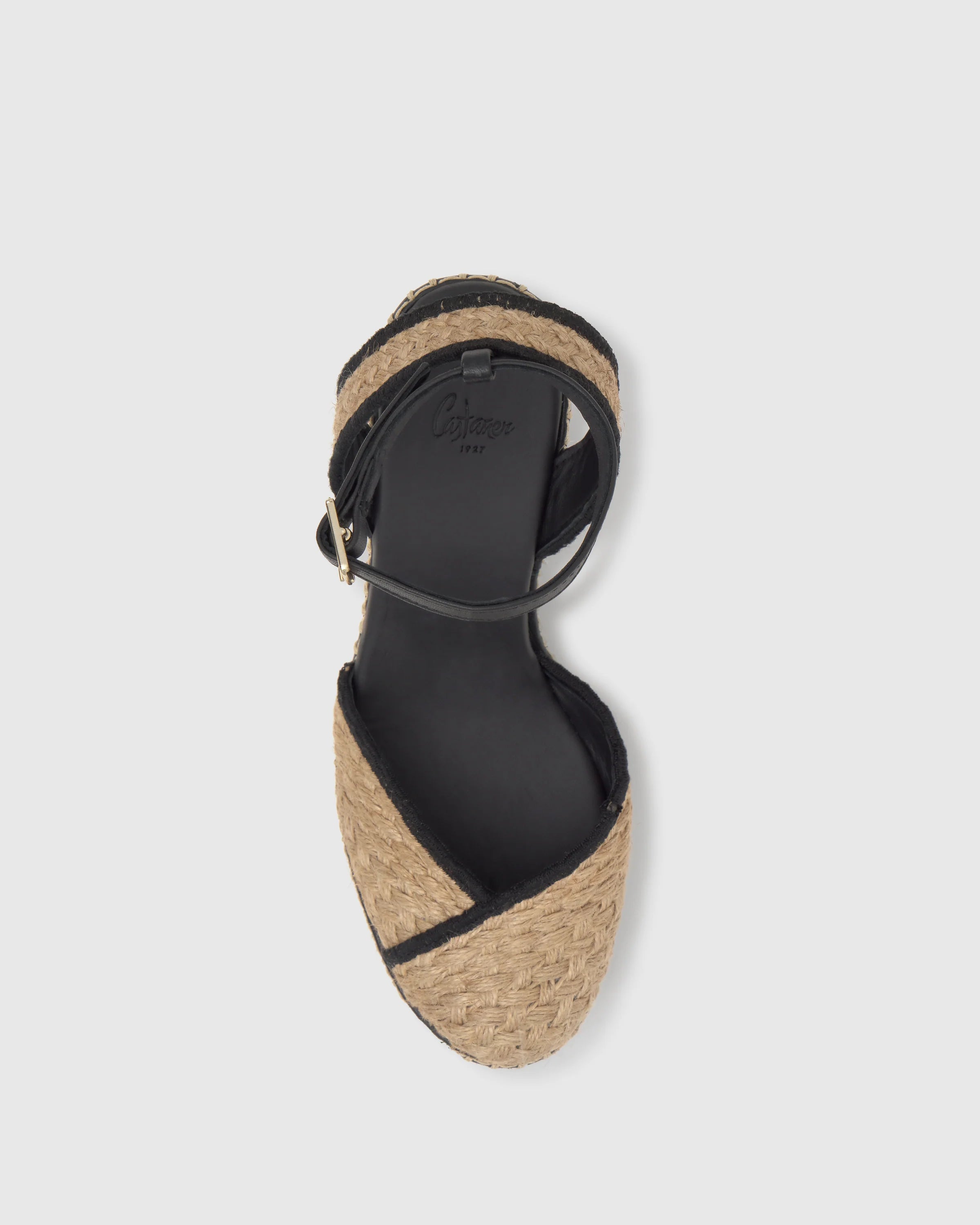 CASTANER <br> Espadrille Cova <br> Beige et Noir