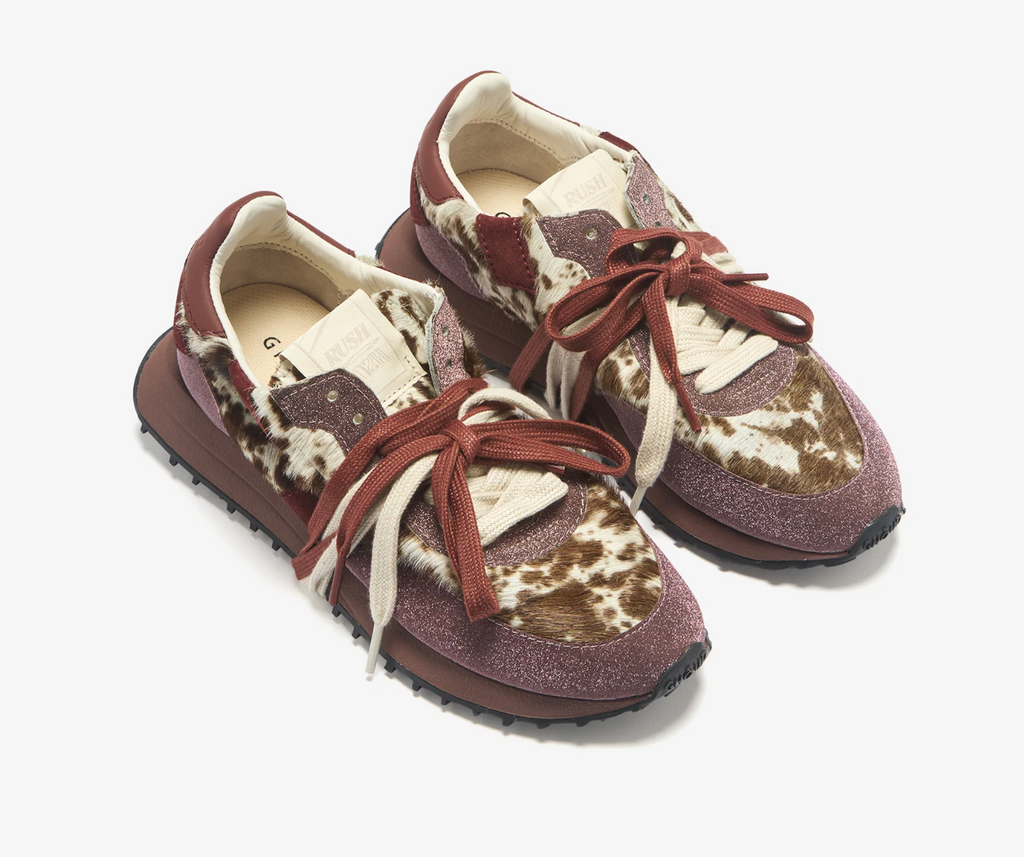 GHŌUD <br> Baskets RUSH WILD GLEAM MARSALA <br> tâches