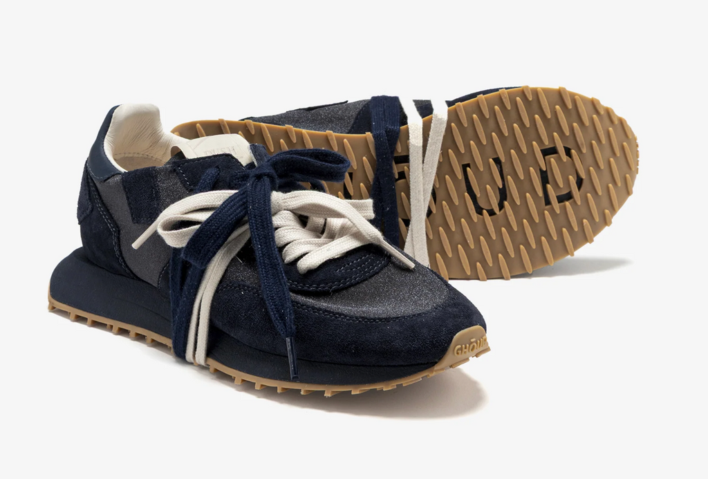 GHŌUD <br> Baskets RUSH MONOBLOCK <br> BLEU GLITTER-IN