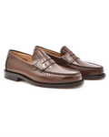 SESA FOOTWEAR <br> Mocassin <br> Cuir Chocolat