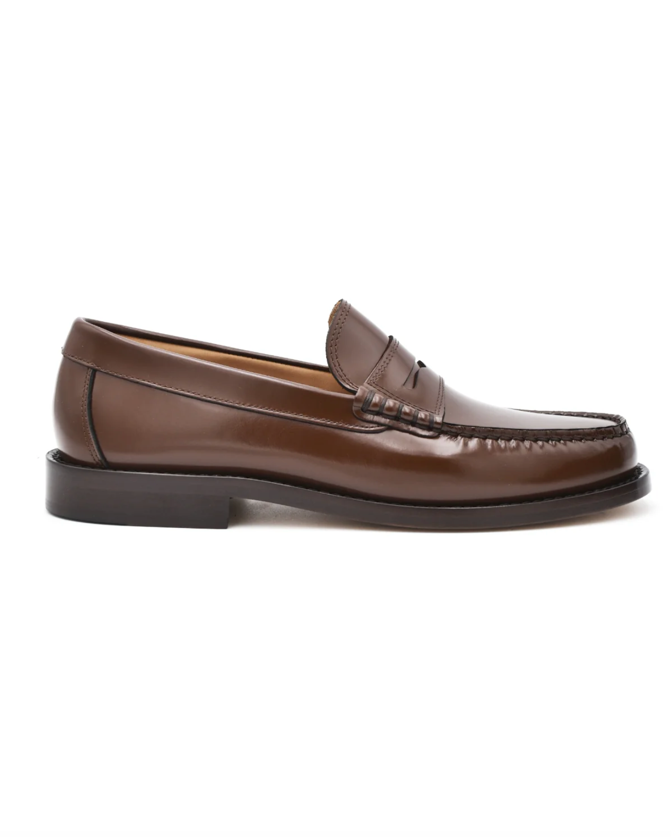 SESA FOOTWEAR <br> Mocassin <br> Cuir Chocolat