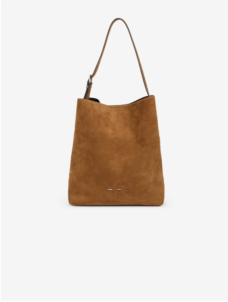 BARBARA BUI <br> Sac Grand B.Fore <br> Daim Camel