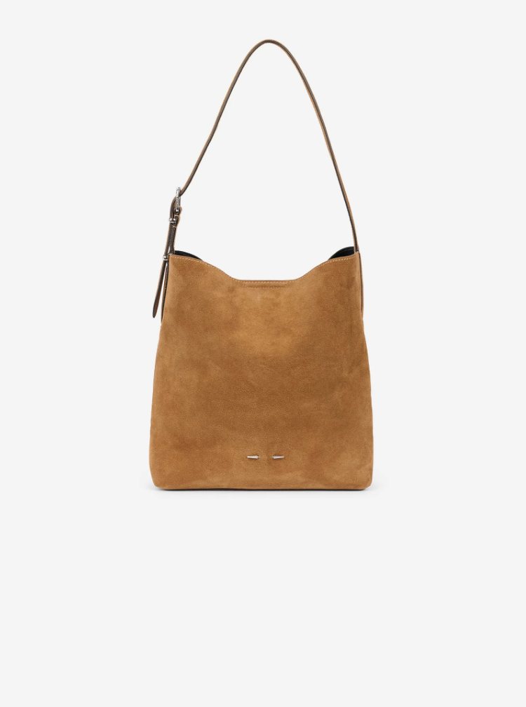 BARBARA BUI <br> Sac Moyen B.Fore <br> Daim Camel