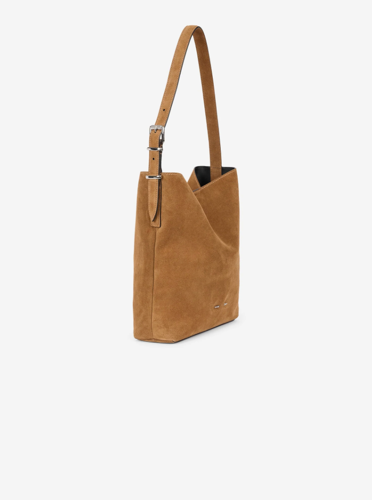 BARBARA BUI <br> Sac Moyen B.Fore <br> Daim Camel