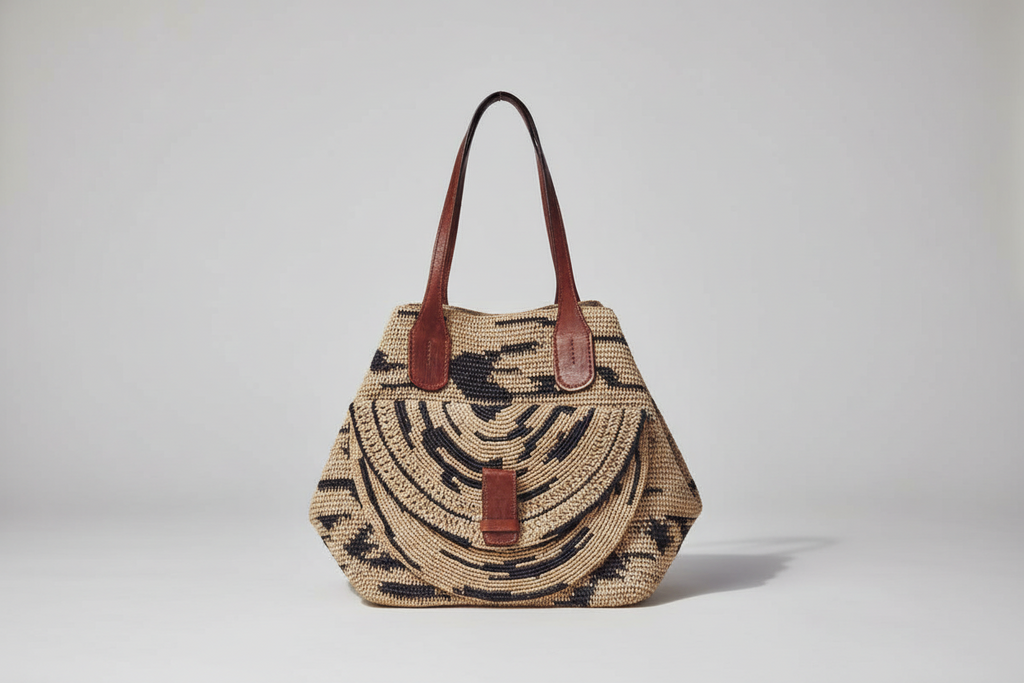 IBELIV <br> Sac Laza II <br> Raphia Zebra