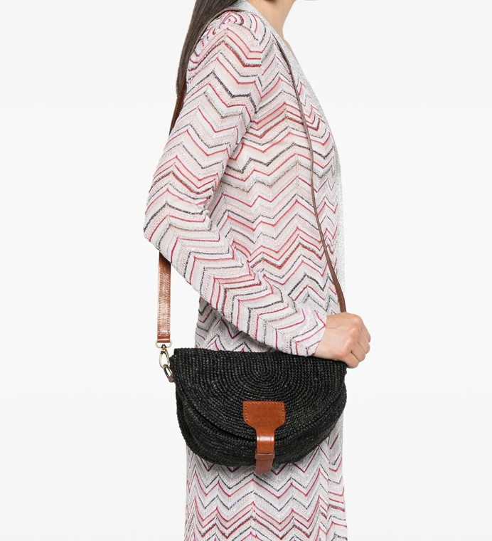 IBELIV <br>Sac Tiako <br> Raphia Noir