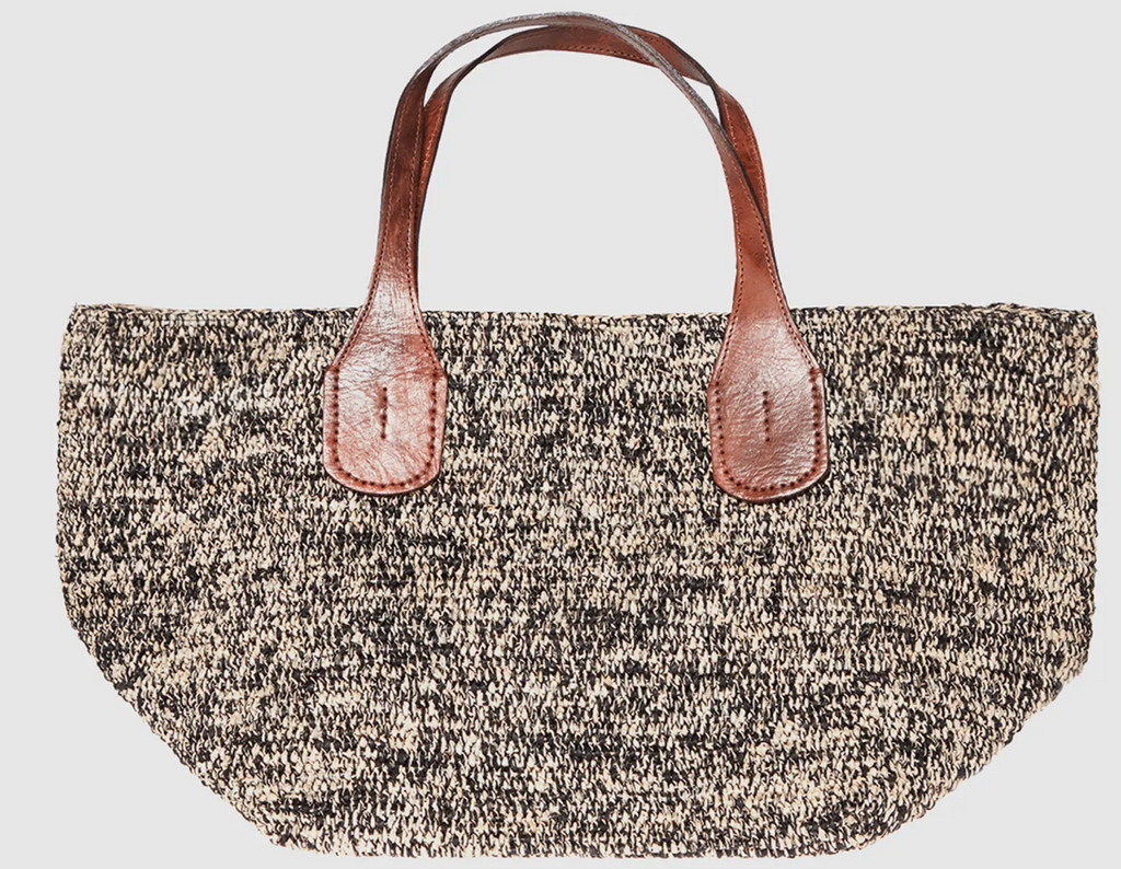 IBELIV <br> Sac cabas Tokyo II <br> Raphia Noir