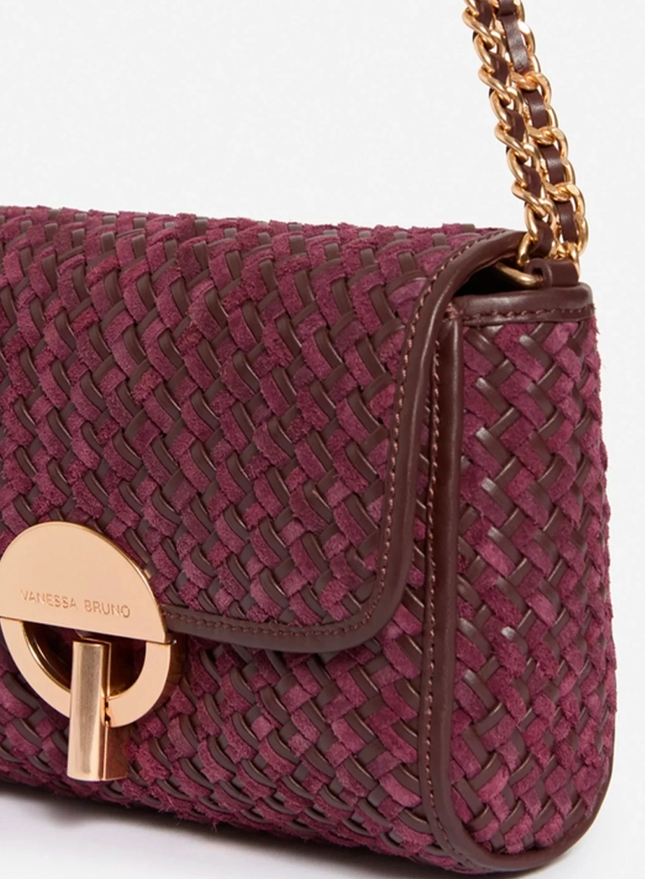 VENESSA BRUNO <br> Sac moon <br> Bordeau