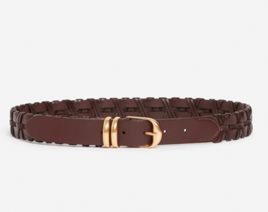 VENESSA BRUNO <br> ceinture <br> Bordeau