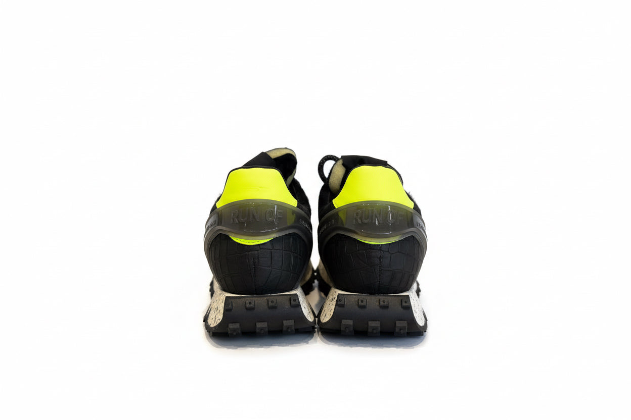 RUN OF <br> Baskets Black mamba <br> Noir