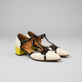 CHIE MIHARA <br> Slingback JANEY <br> Blanc