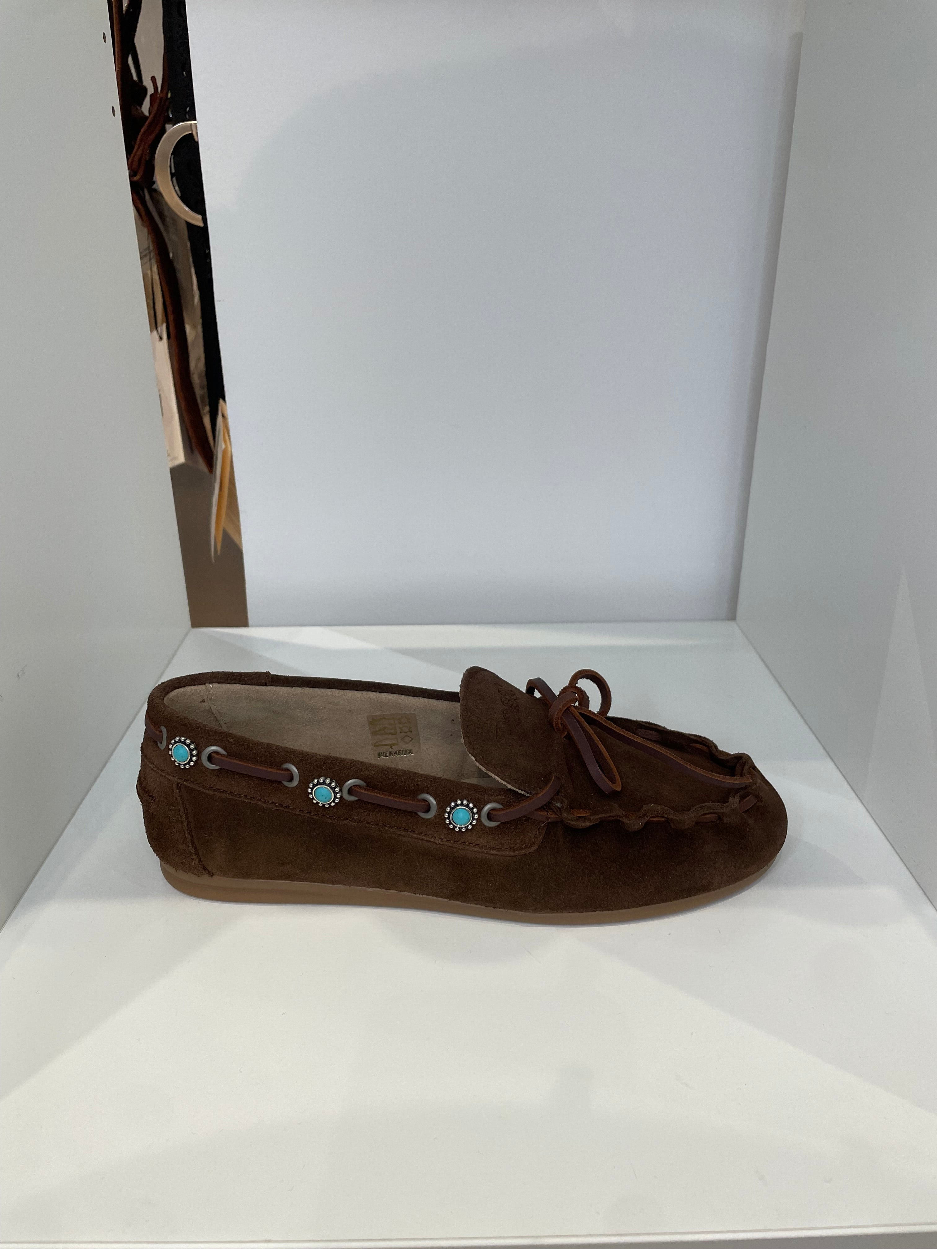 POSA <br> Mocassin <br>Peau marron