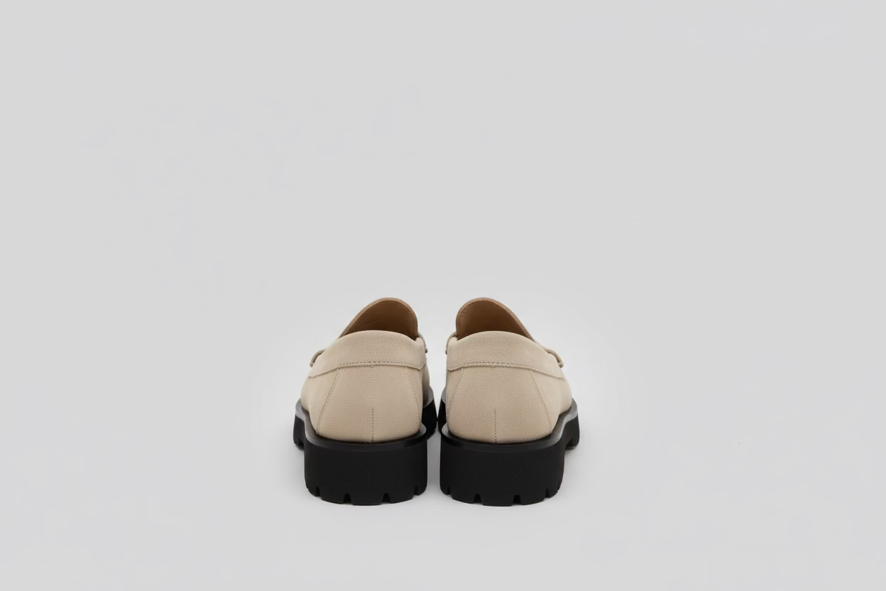 SESA FOOTWEAR <br> Mocassin Queen Beach <br> Peau Beige