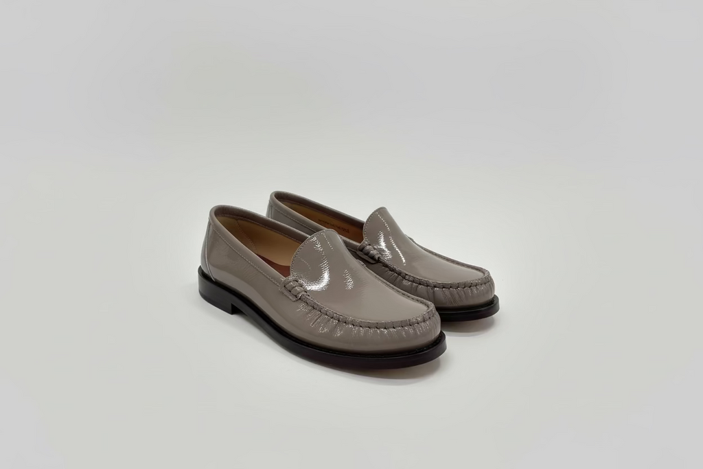 SESA FOOTWEAR <br> Mocassin Orlando <br> Cuir Gris