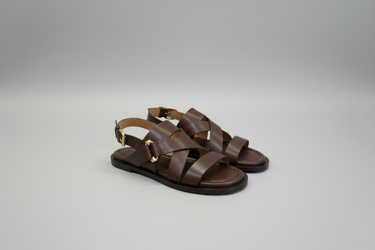 SARTORE <br> Sandale <br> Chocolat