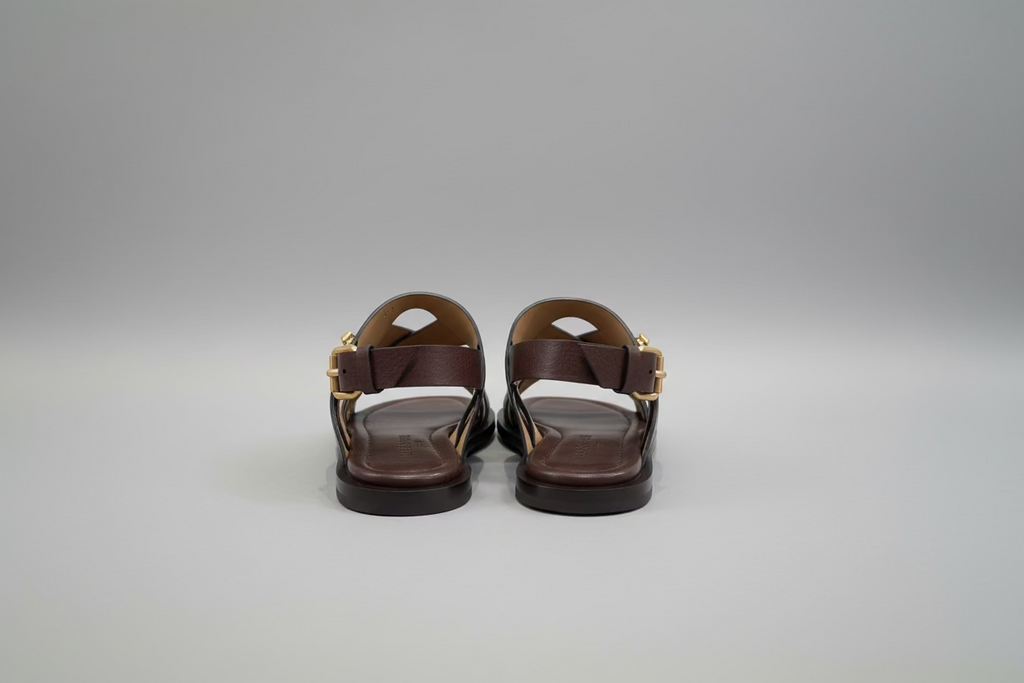 SARTORE <br> Sandale <br> Chocolat
