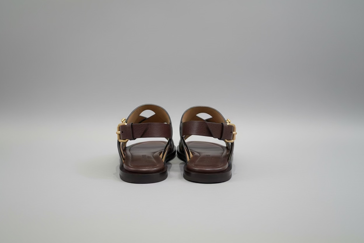 SARTORE <br> Sandale <br> Chocolat