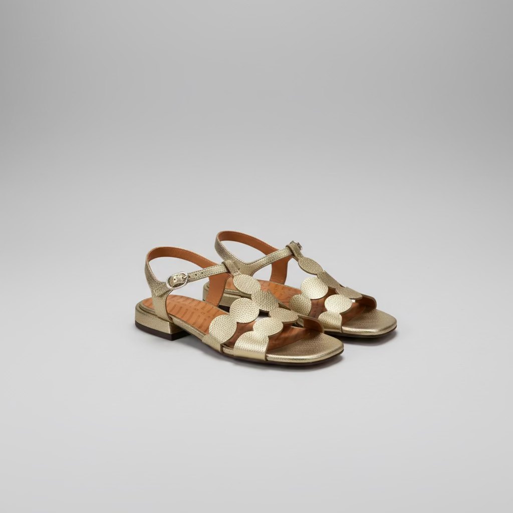 CHIE MIHARA <br> Sandale Quara <br> Or