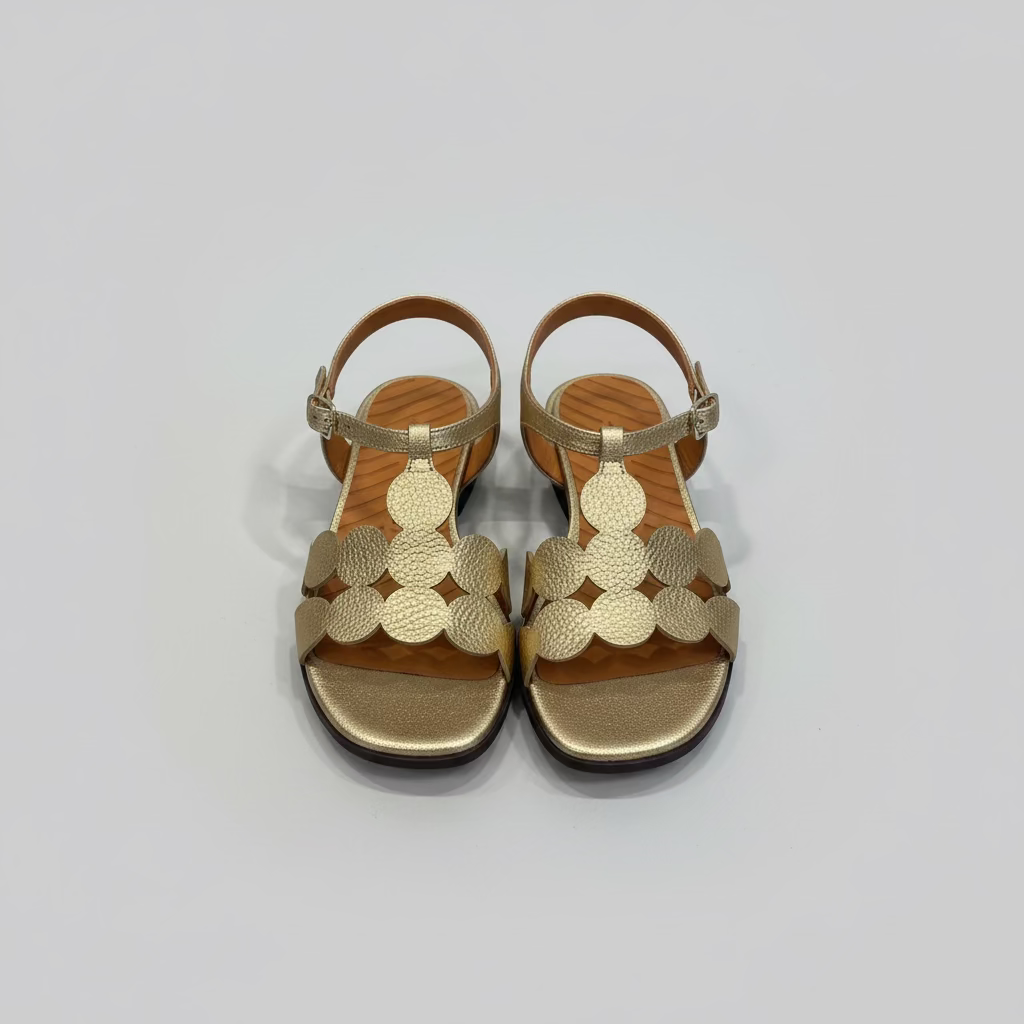 CHIE MIHARA <br> Sandale Quara <br> Or