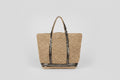 VANESSSA BRUNO <br> Sac Cabas <br> Raphia et Or