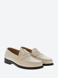 SESA FOOTWEAR <br> Mocassin New York Chalk <br> Cuir Blanc