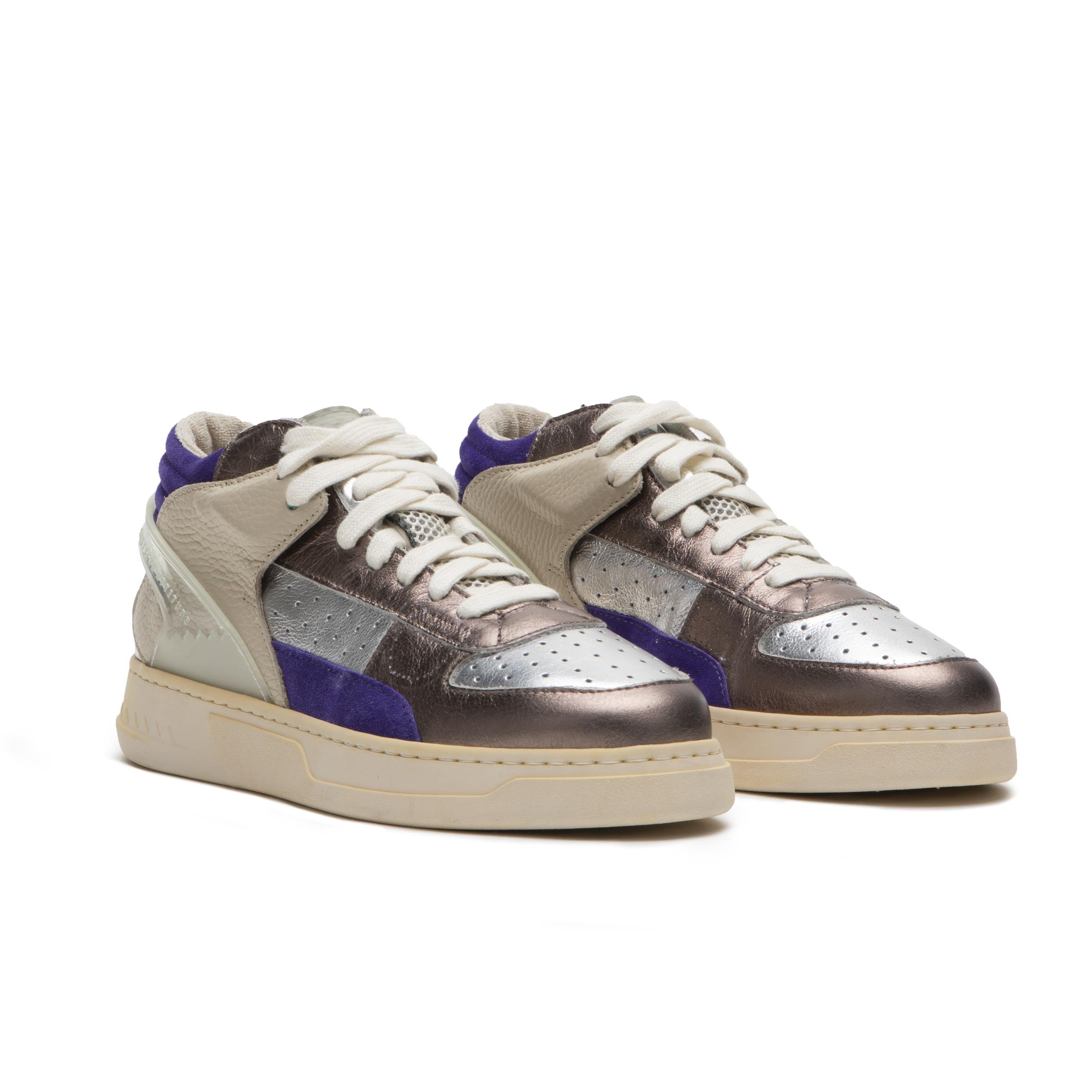 RUN OF <br> Baskets Metal Punk <br> Violet