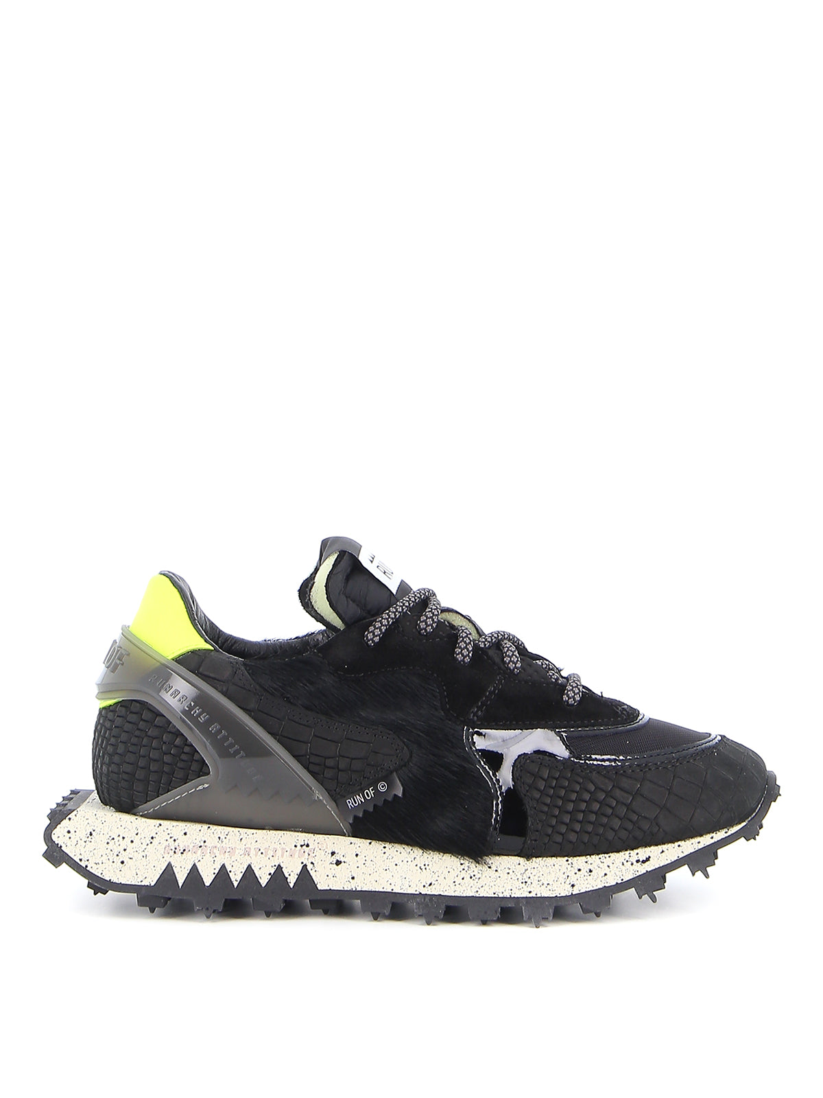 RUN OF <br> Baskets Black mamba <br> Noir
