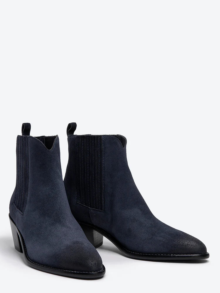 SARTORE <br> Bottine <br> Peau Marine