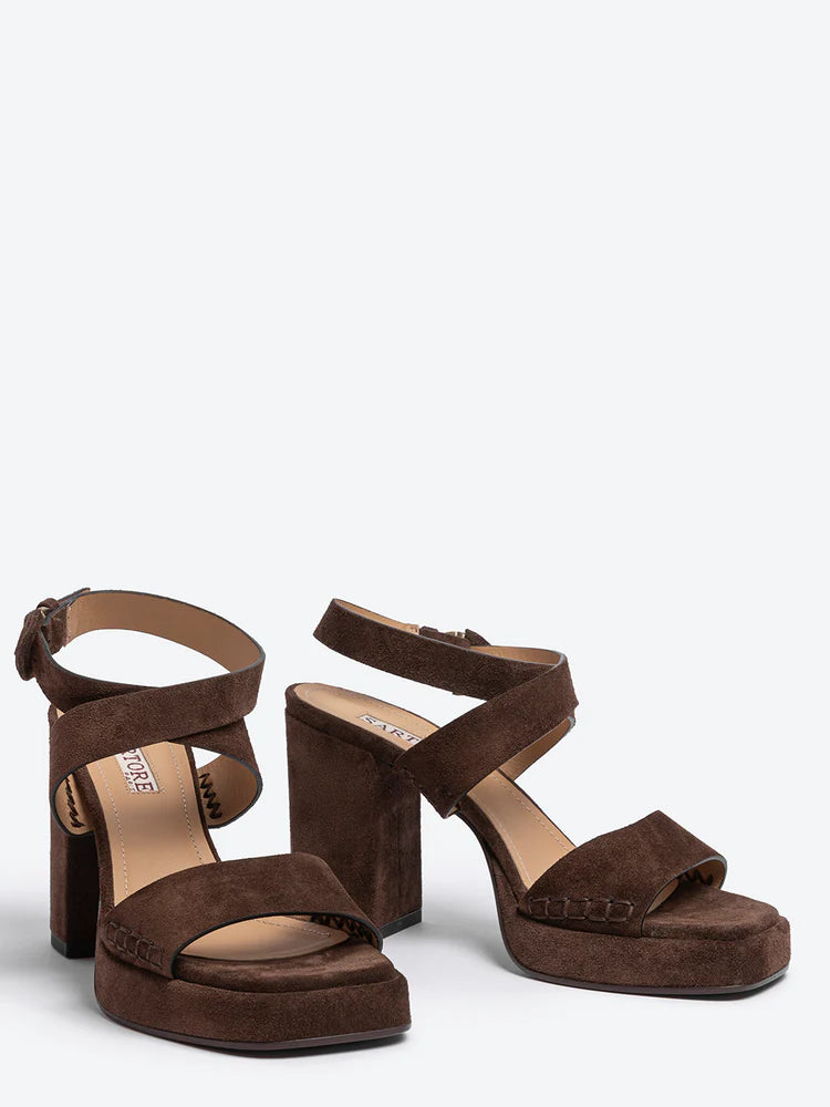 SARTORE <br> Sandale <br> Chocolat