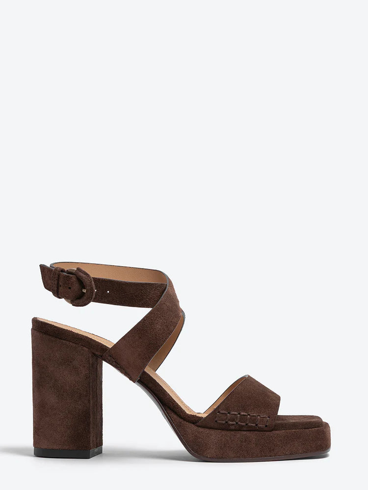 SARTORE <br> Sandale <br> Chocolat