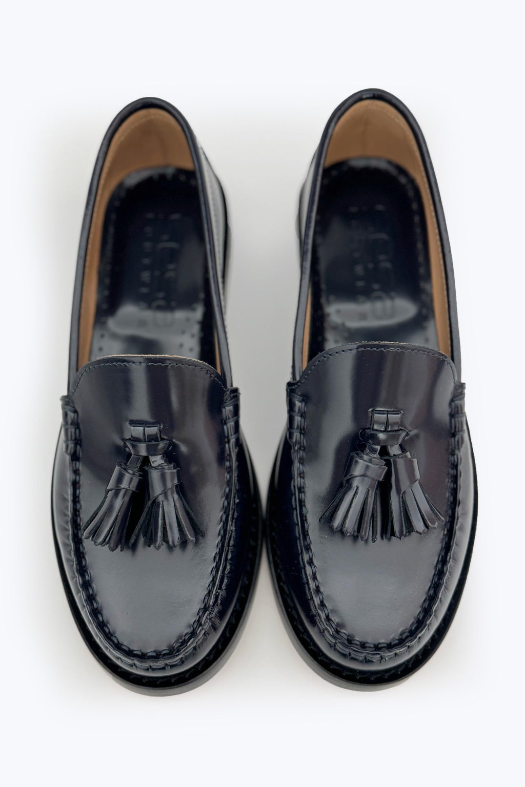 SESA FOOTWEAR <br> Mocassin Prescott Ocean <br> Cuir Marine