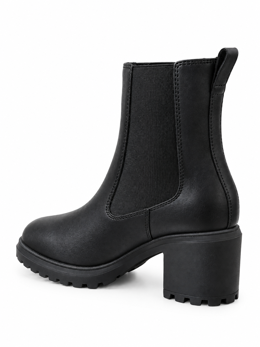 Hogan Chelsea bottine noire en cuir – vue arrière