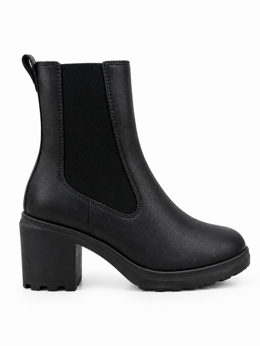 Hogan Chelsea bottine noire en cuir – vue de profil