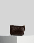 Sac VIPERA Goya en cuir chocolat - vue principale