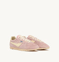 AUTRY <br> Basket Windspin <br> Cuir et Daim Rosemary et Rutabaga