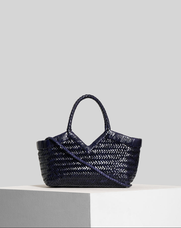Sac en cuir Vipera MONET DARK BLUE bleu nuit