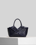 Sac en cuir Vipera MONET DARK BLUE bleu nuit